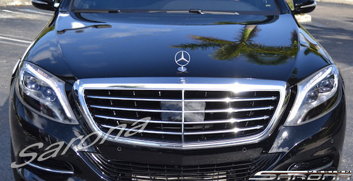 Custom Mercedes S Class  Sedan Hood (2014 - 2020) - $1090.00 (Part #MB-024-HD)